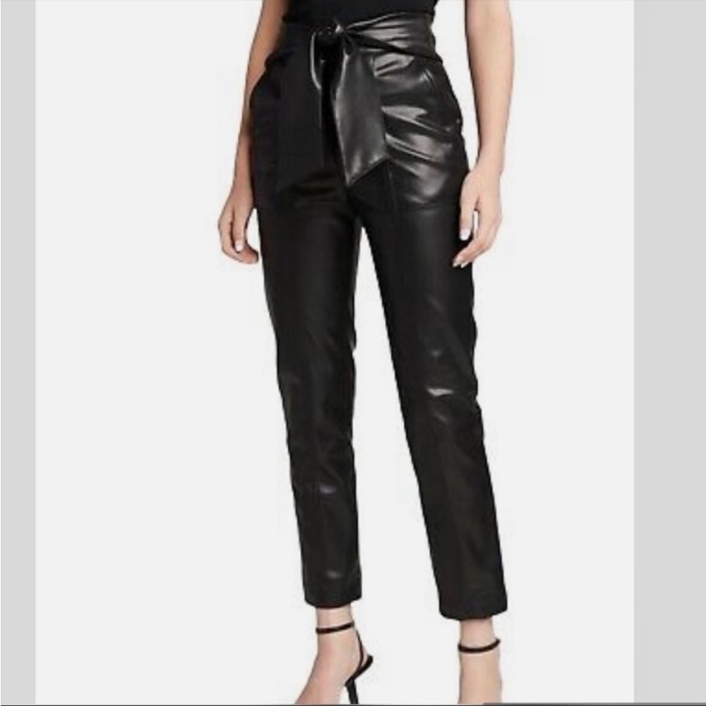 Young Fabulous & Broke Paperbag Faux Leather Pants